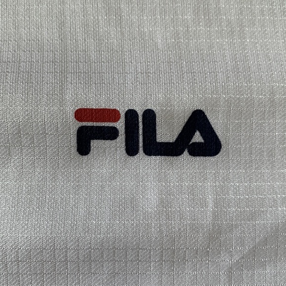 FILA WHITE ATHLETIC TEE - Picture 2 of 7